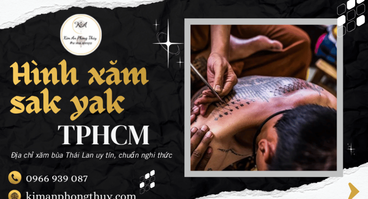 Hình xăm Sak Yant TPHCM: Địa chỉ xăm bùa Thái Lan uy tín, chuẩn nghi thức
