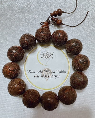 Vòng Gỗ Sưa Đỏ 